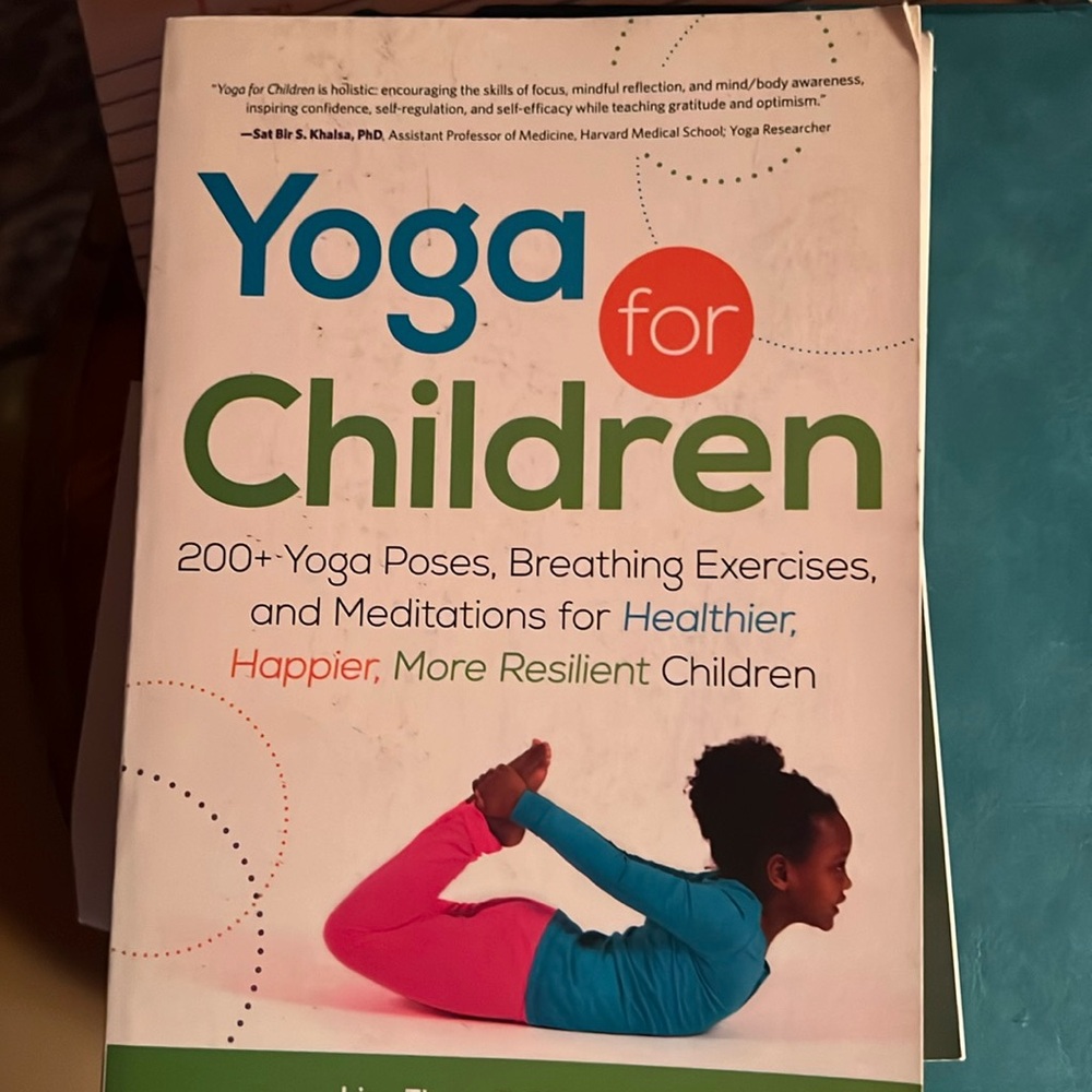 Yoga for Children by Lisa Flynn, E-RYT, RCYT in like-new condition